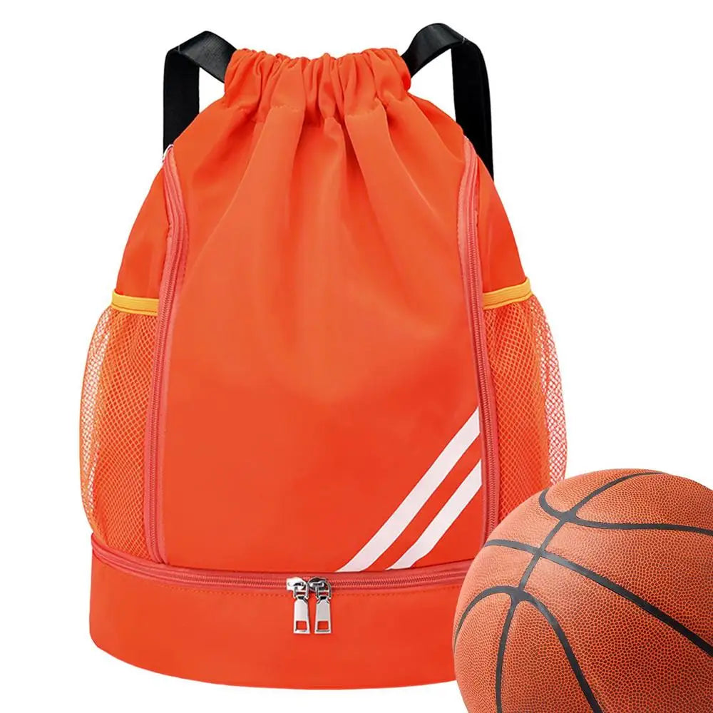 Drawstring Water Resistant Backpack