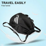 Drawstring Water Resistant Backpack