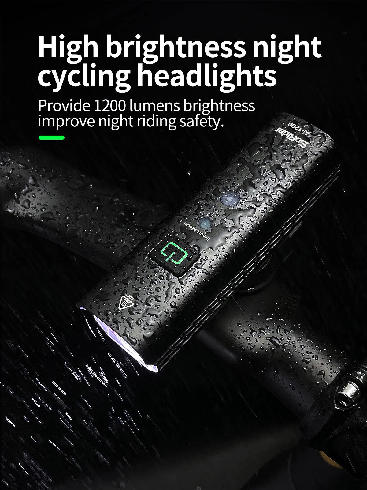 Rechargeable Bicycle Flashlight