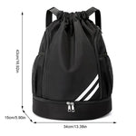 Drawstring Water Resistant Backpack