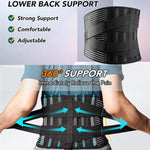 Anti-skid Orthopedic Lower Back Brace with 6 Stays