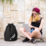 Drawstring Water Resistant Backpack