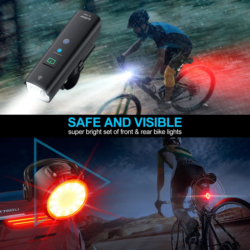 Rechargeable Bicycle Flashlight