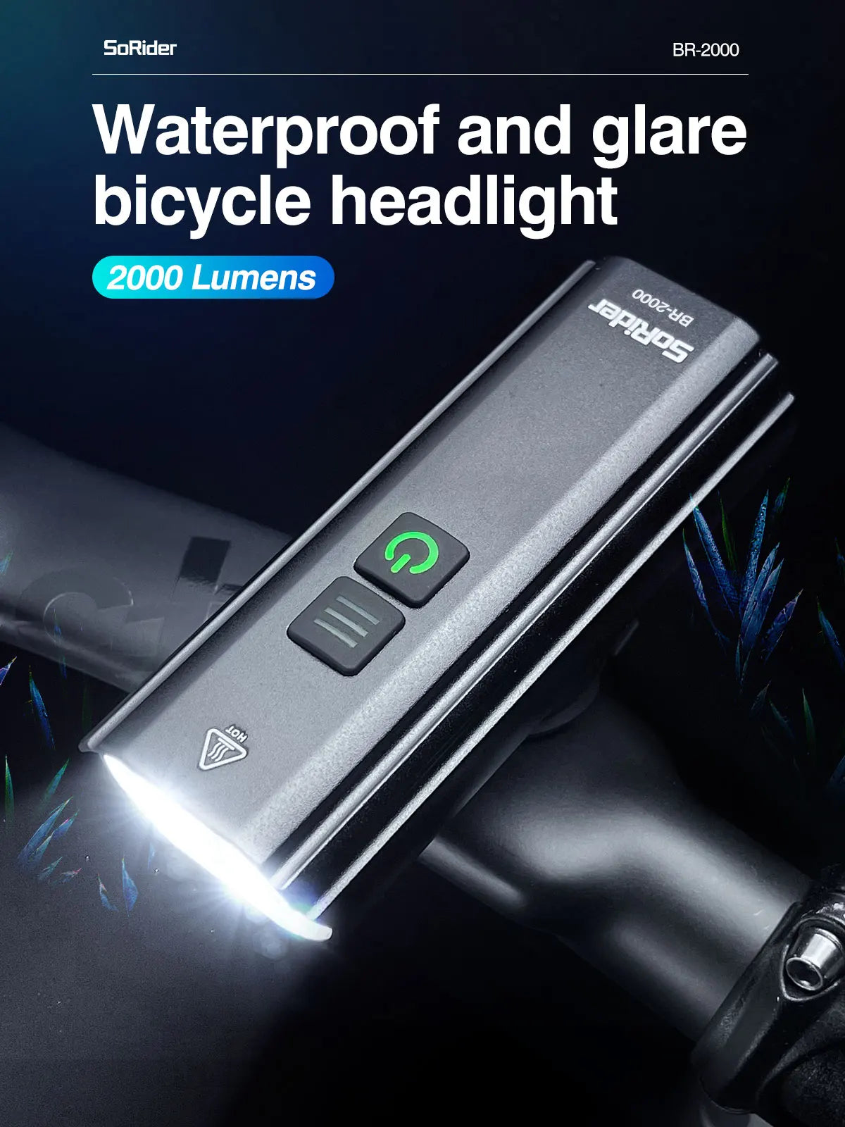 Rechargeable Bicycle Flashlight