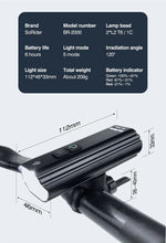 Rechargeable Bicycle Flashlight