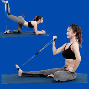 PowerFlex 8: Elastic Resistance Trainer for Yoga & Fitness