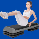 110cm Fitness Pedal Adjustable Sports Yoga Fitness Aerobics Pedal, Specification: Gray Board